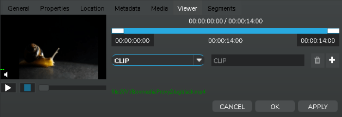 media catalogue playlist